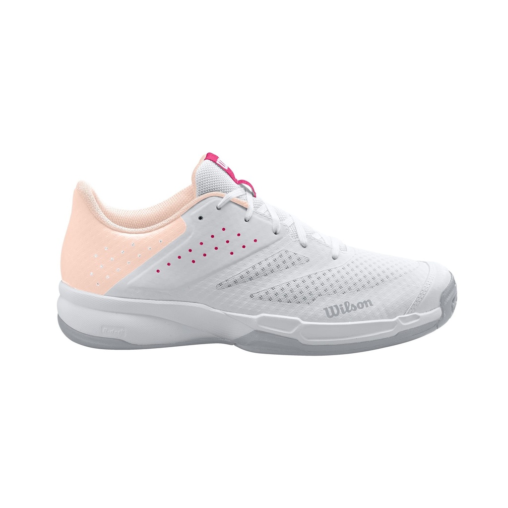[WRS328870E040] Wilson Ladies Footwear | Kaos Stroke 2.0 Wh - Scallop Sh - Love Potion (UK4)