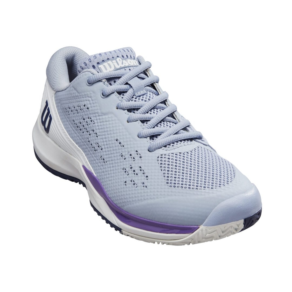 Wilson Ladies Footwear | Rush Pro Ace Eventide - White - Lilac