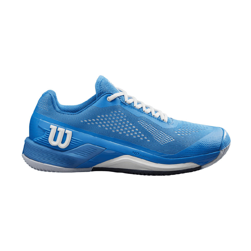 Wilson Mens Footwear | Rush Pro 4.0 French Blue - White - Navy Blazer