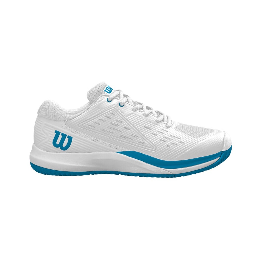 Wilson Mens Footwear | Rush Pro Ace Oz White - White - Atomic Blue