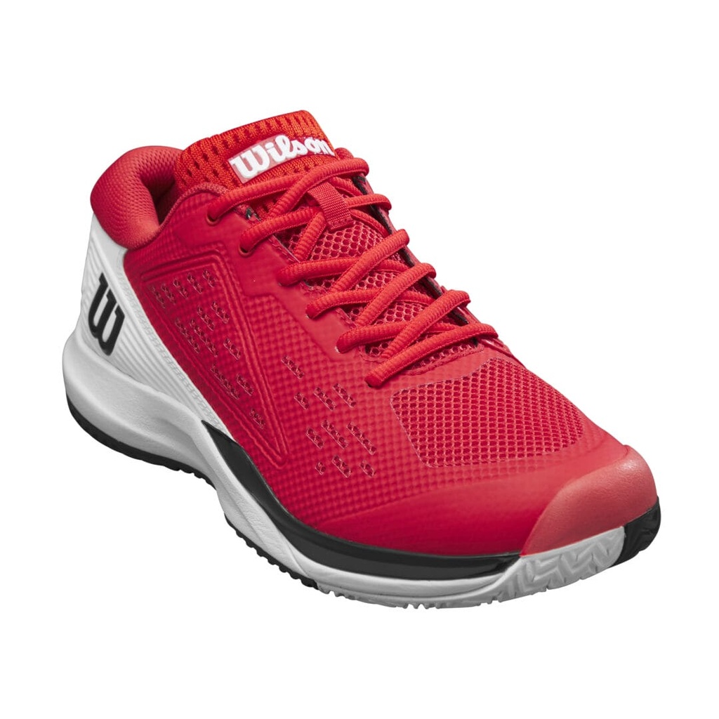 Wilson Mens Footwear | Rush Pro Ace Red - White - Black