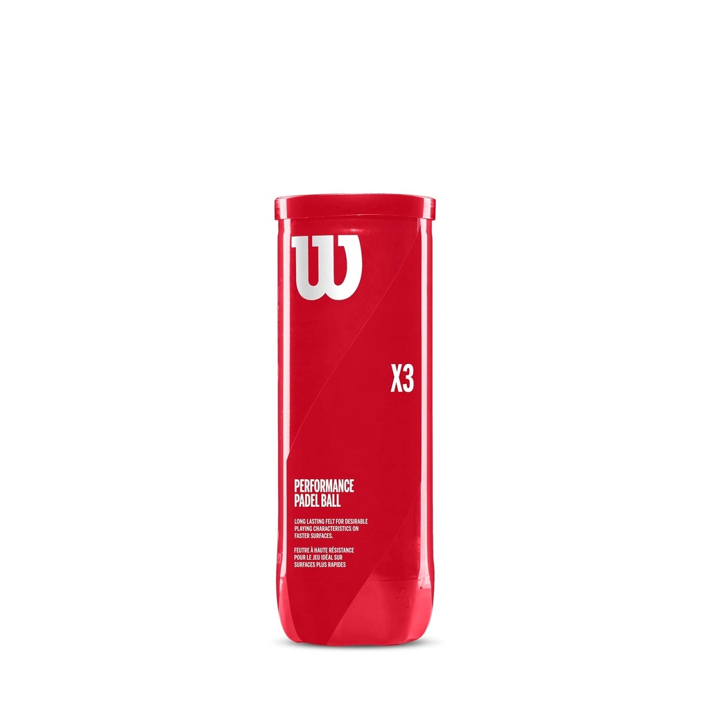 Wilson Padel | Padel Balls | Padel X3 3 Ball Can PR002