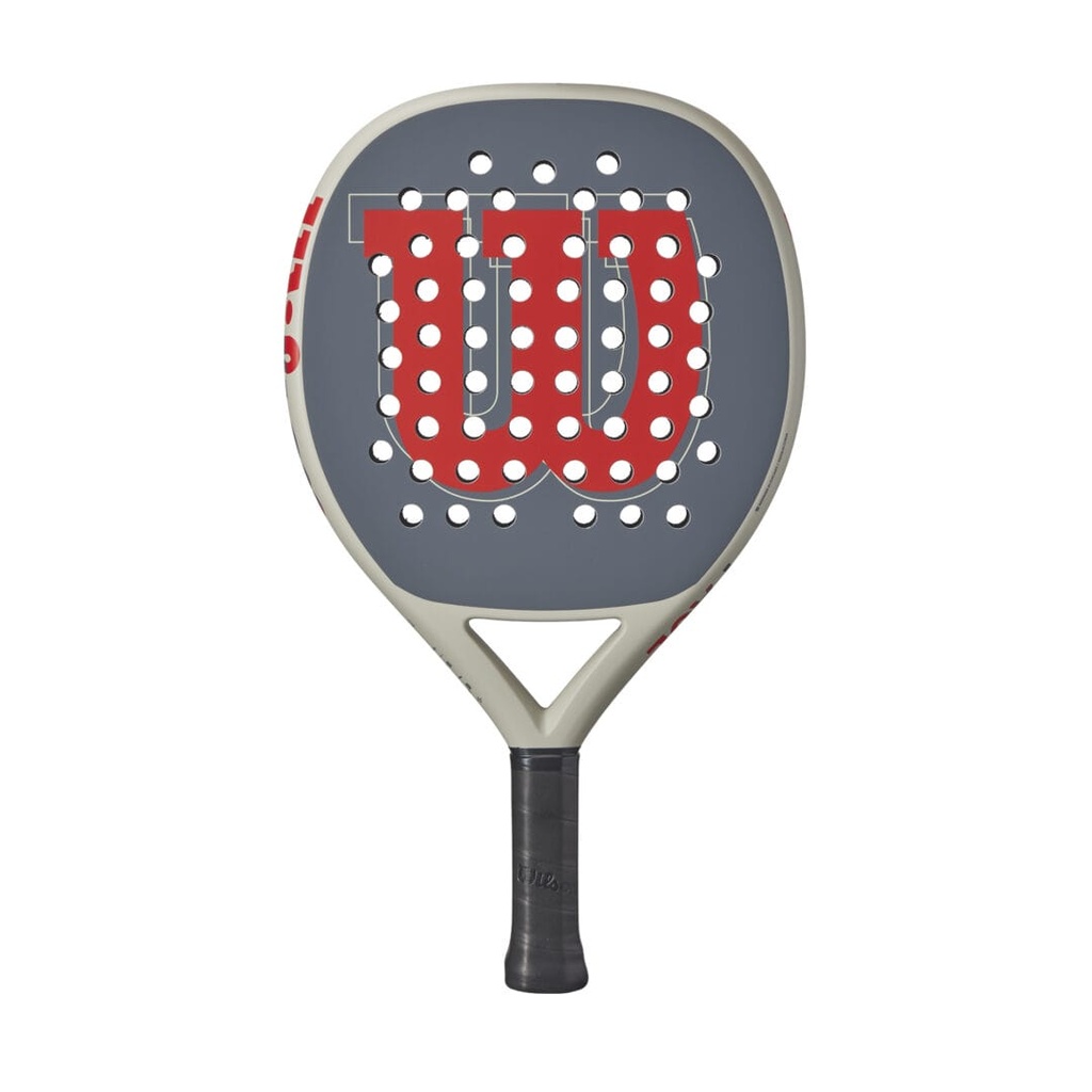 Wilson Padel | Padel Rackets | Pace Padel Racket V1 Red-Grey L2 PR012