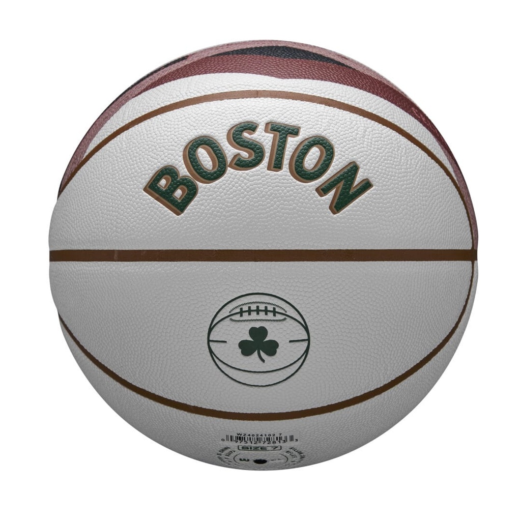[TS081] Wilson Team Sports | Basketball | NBA Basketball NBA Team City Collector Bos Celt Size 7 TS081