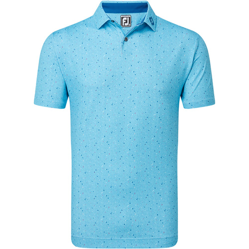 Footjoy Mens Golf Shirt | Tweed Texture