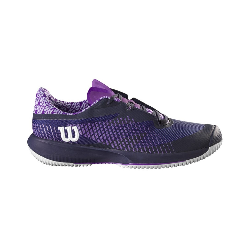 [WRS331030E065] Wilson Ladies Footwear | Kaos Swift 1.5 Navy Blazer - Royal Lilac (UK6.5)