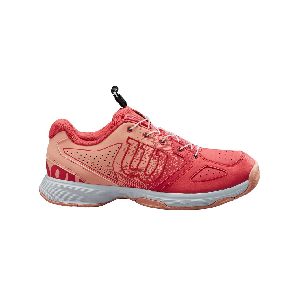[WRS326320E015] Wilson Junior Footwear | Kaos Ql Cayenne - Papaya - India (UK1.5)