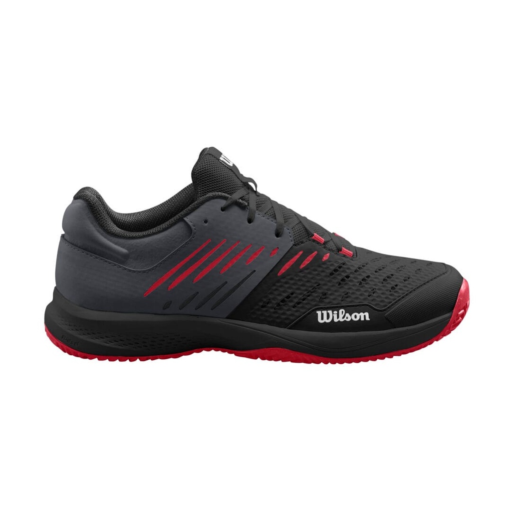 Wilson Mens Footwear | Kaos Comp 3.0 Black - Ebony - Red