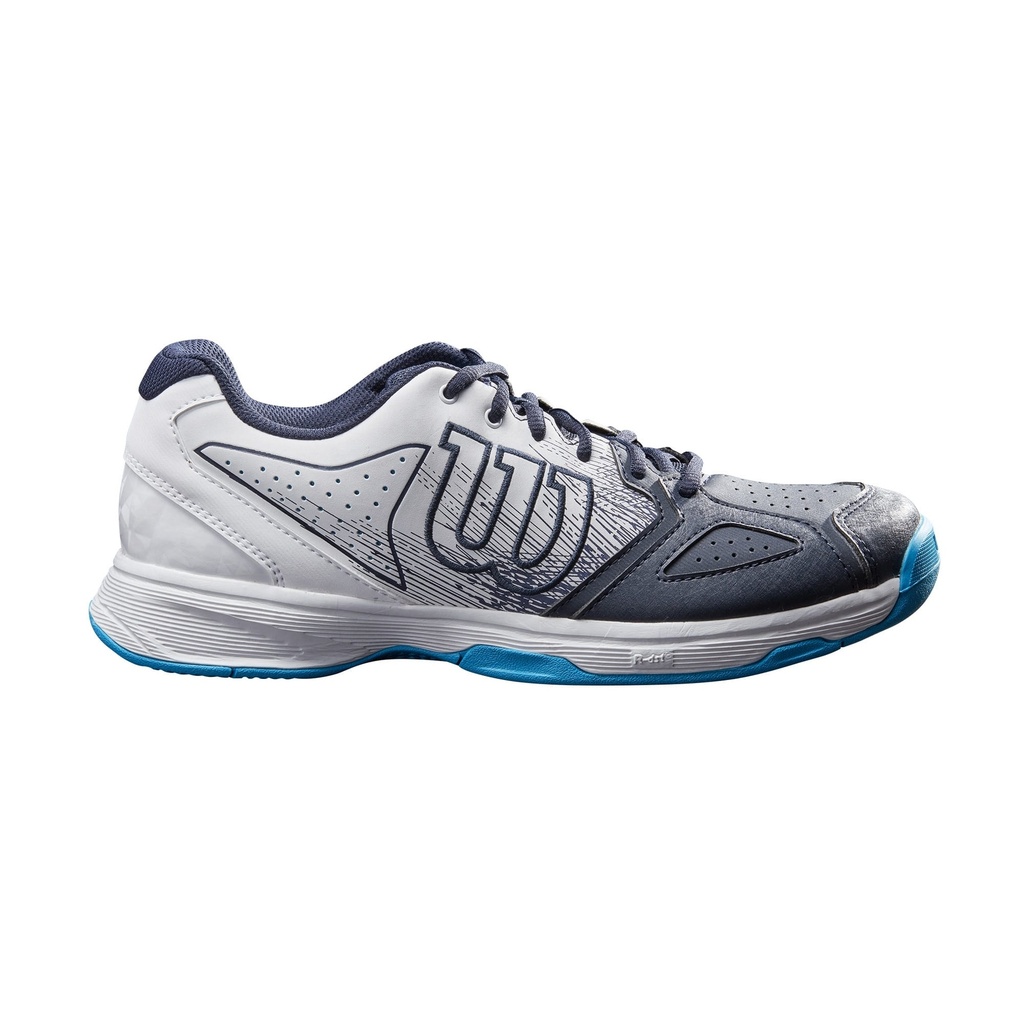 Wilson Mens Footwear | Kaos Stroke Outer Space - White - Barrier Reef