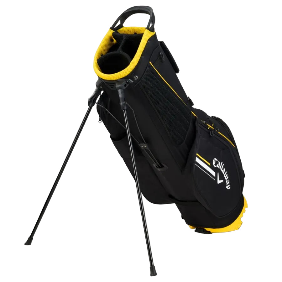 [7000352G03] Callaway Golf Bag | Chev Stand | Black-Gold