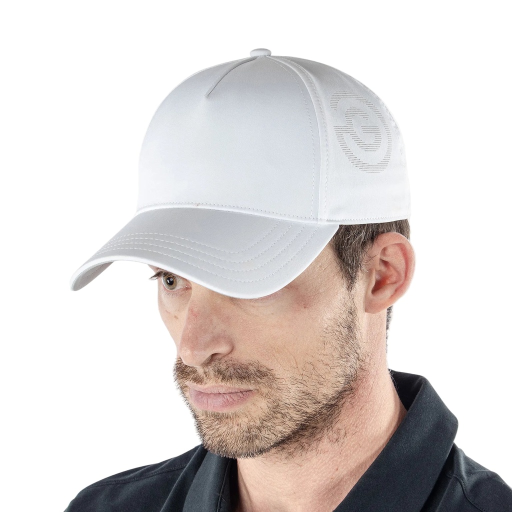 [F01000149409] Galvin Green Golf Caps | Sanford Logo | White