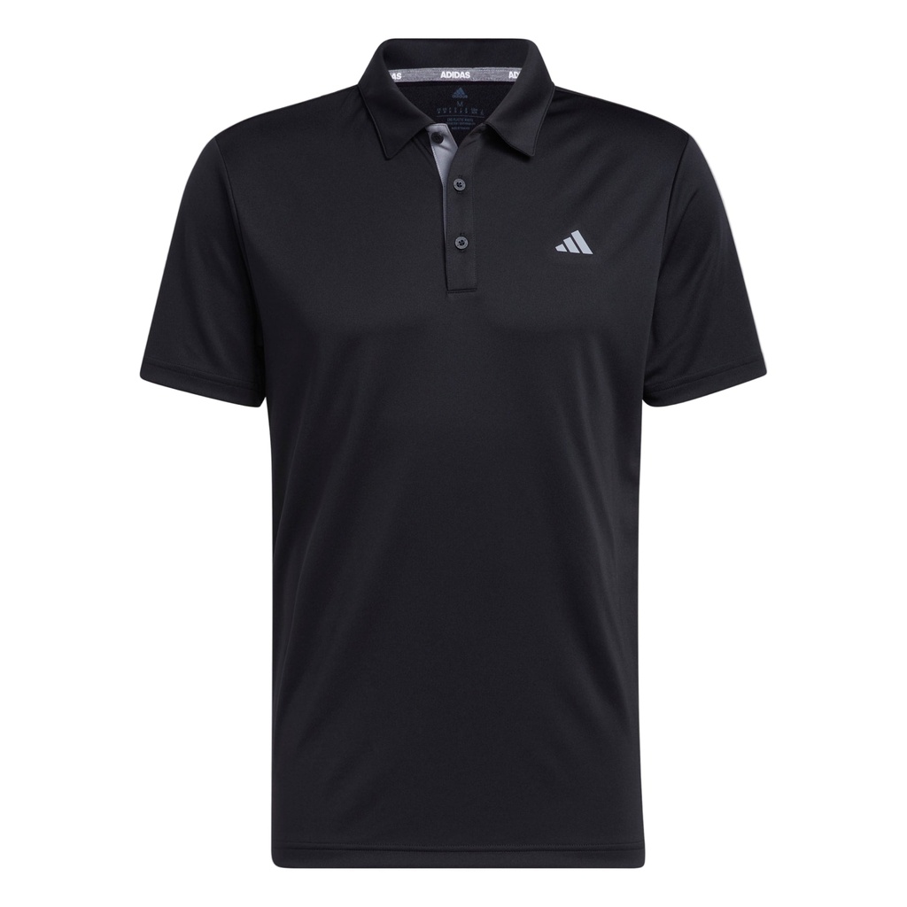 [IA5446S] Adidas Mens Golf Shirt | Drive Polo | Black (S)
