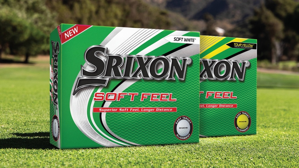 [10299483] Srixon Golf Balls | Soft Feel (White/Sleeve)