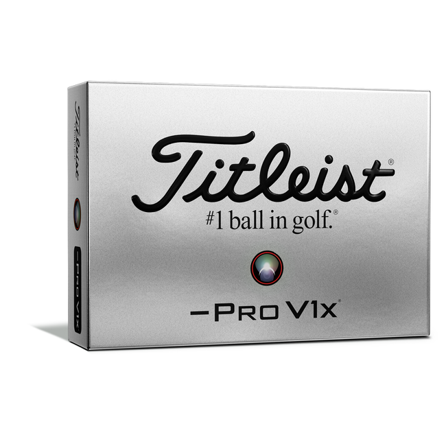 [T20475] Titleist Golf Balls | Pro V1x Left Dash (2024)