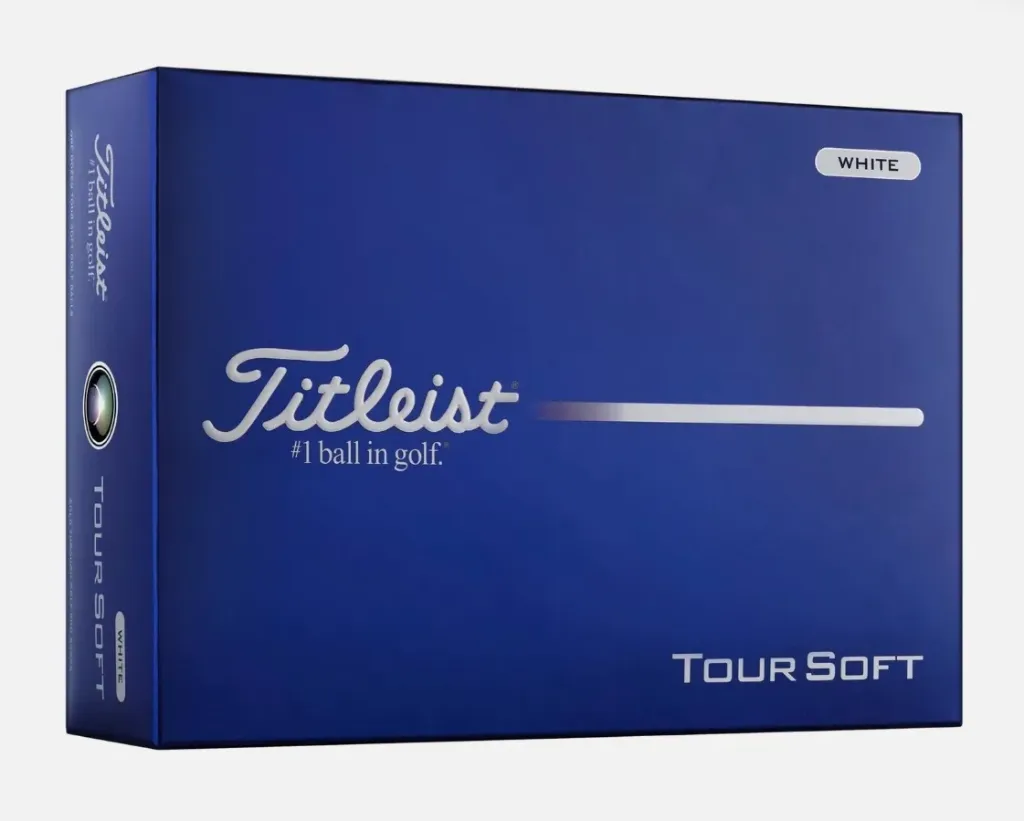 [T4015S] Titleist Golf Balls | Tour Soft (White/Sleeve, 2026)