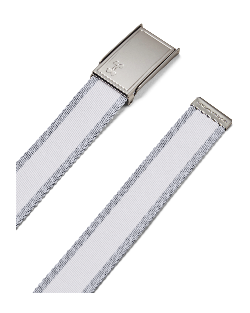 [1369820-100] Under Armour Womens Golf Belt | Webbing (White)