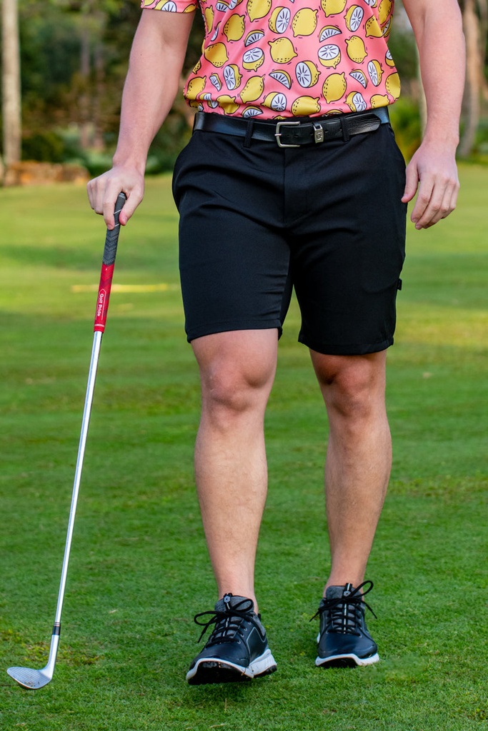 [CAMFGS0043-1] Custom Apparel Mens Golf Shorts | Flow (Navy, 30)