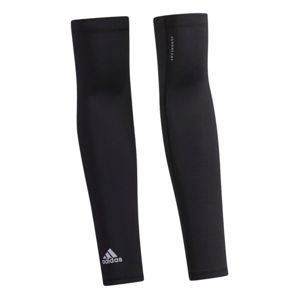 [HT5708M] Adidas Mens Golf Arm Sleeves | UV | Black bc (ML)