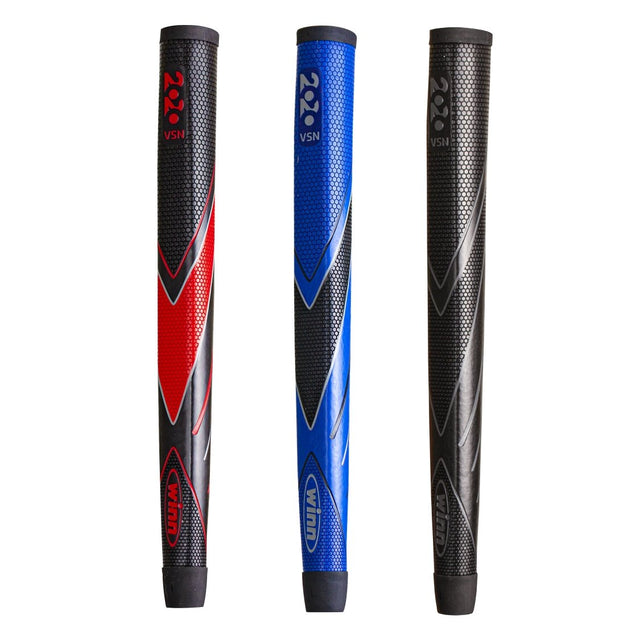 [31507109] Winn | Putter Grips (Blue/Grey, Long)