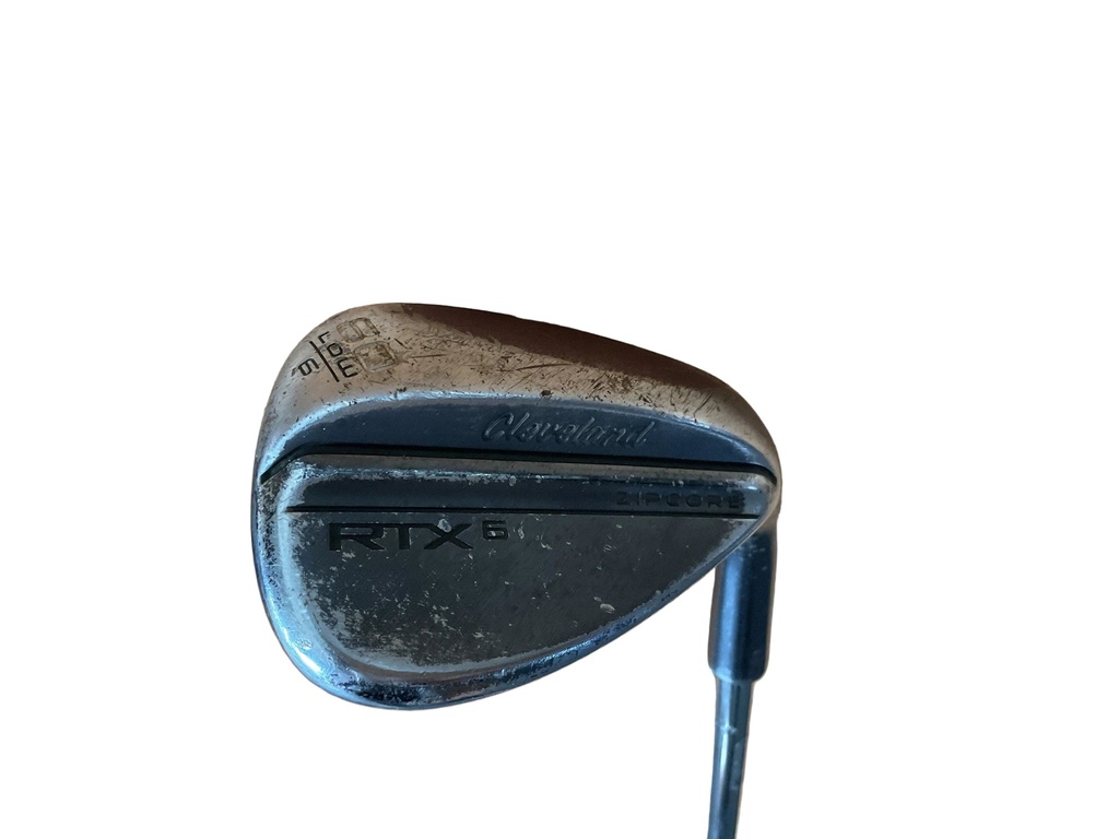 [SEC1641-TI-00159] PRELOVED CLEVELAND GOLF CLUBS | WEDGES | RTX6 ZIPCORE 60 DEG RH