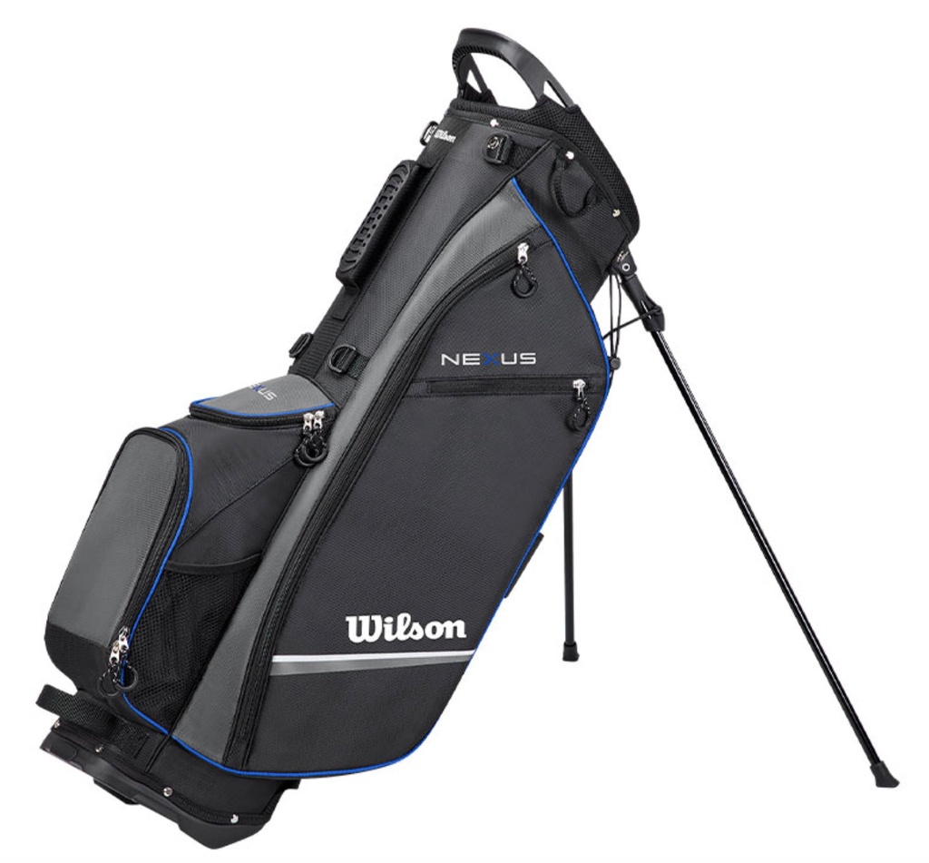 [GB003] Wilson Golf Bag | Nexus | Stand | Black-Grey-Blue
