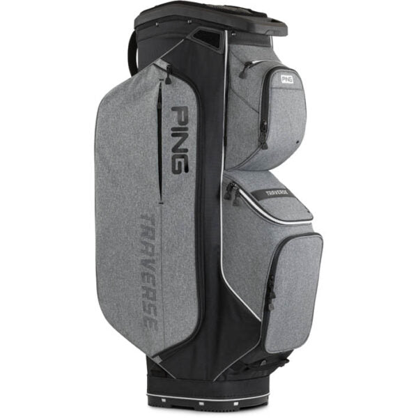 Ping Golf Bags | Traverse 244 Cart | Heather Grey Black
