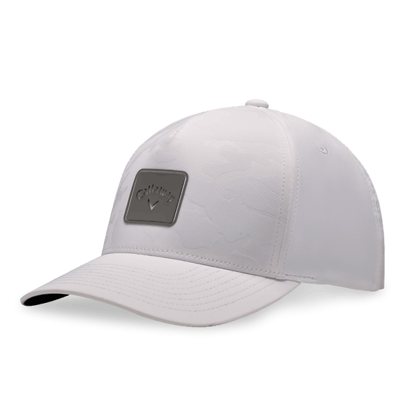 [4001410G-02] Callaway Mens Golf Cap | Favorite Track | White