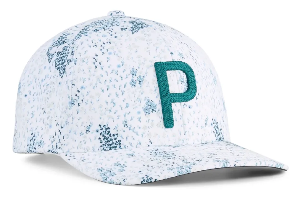 [02664501] Puma Mens Golf Cap | Garden P | White Glow