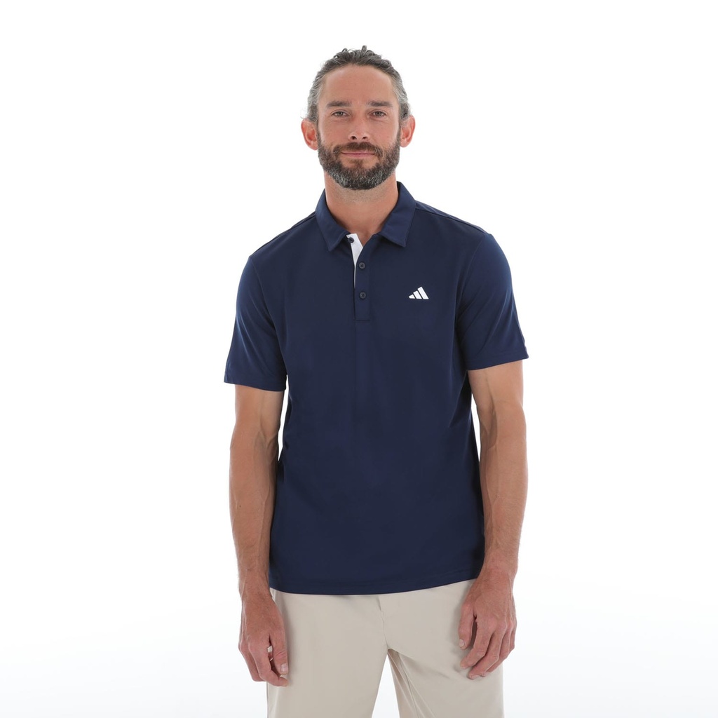 [IA5448S] Adidas Mens Golf Shirt | Drive Polo | Navy (S)