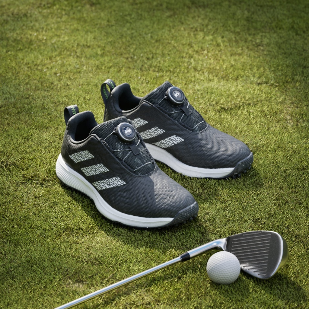 [IG87694] Adidas Junior Golf Shoes | Chode Chaos 25 | Boa (UK4)