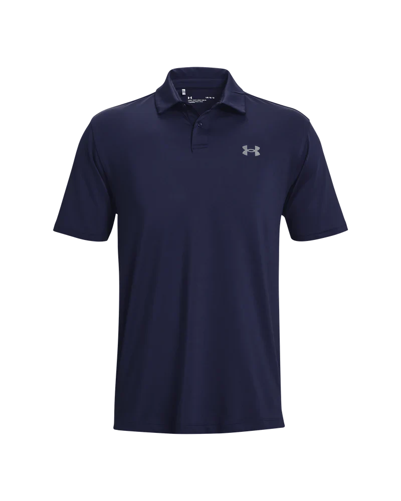 [1368122410S] Under Armour Mens Golf Shirt | T2G Polo (Navy, S)