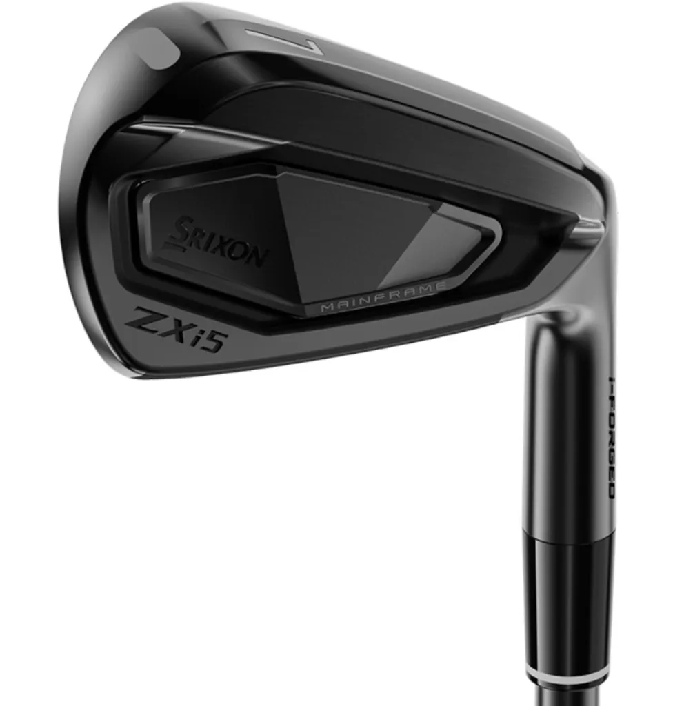 [HOS-1203] Srixon Golf Clubs | Irons | Limited Edition ZXi5  Black Chrome (Left, Steel | Stiff)