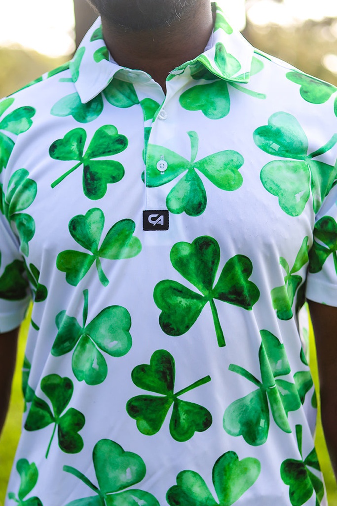 Custom Apparel Mens Funky Golf Shirt | Fresh Luck
