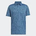 Adidas Mens Golf Shirt | Performance Textured Polo | 45