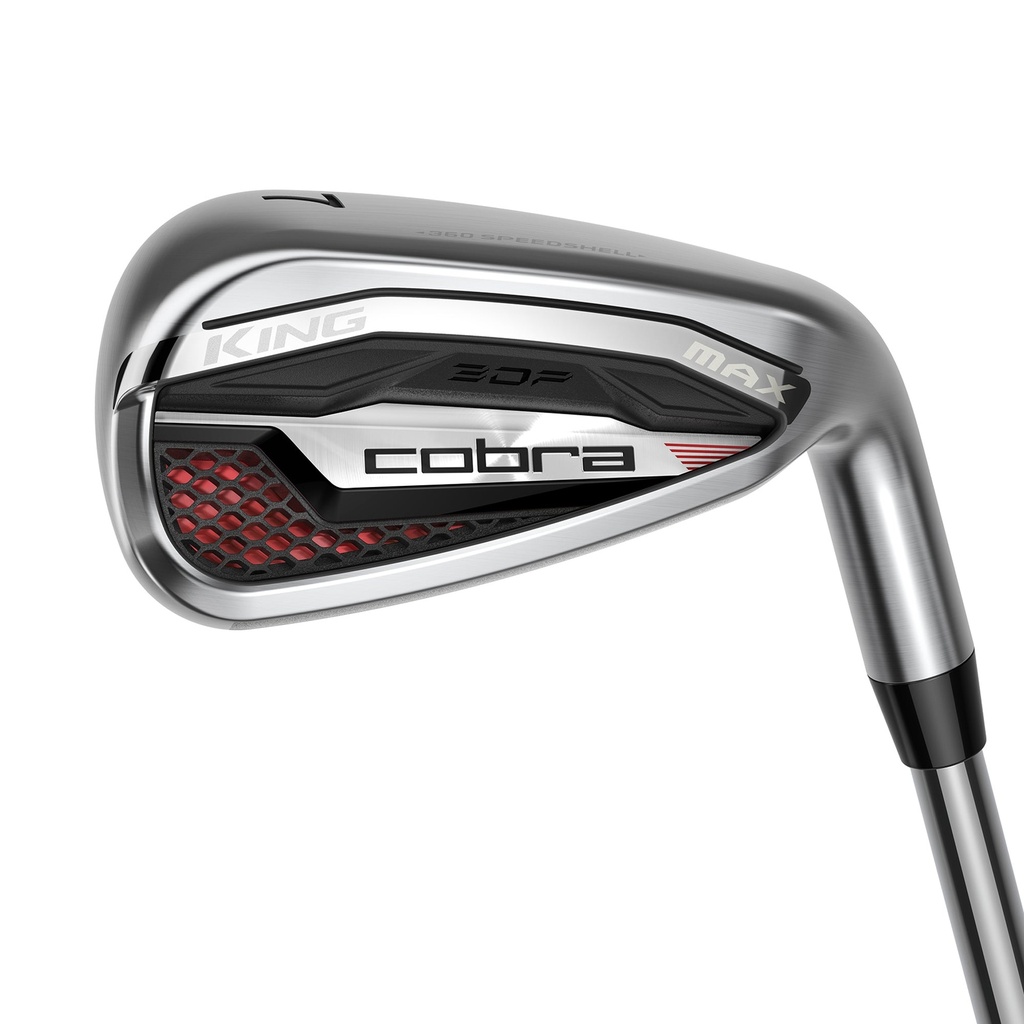 [91743802-7] Cobra Golf Clubs | Irons | King Silver Max (Left, Stiff)