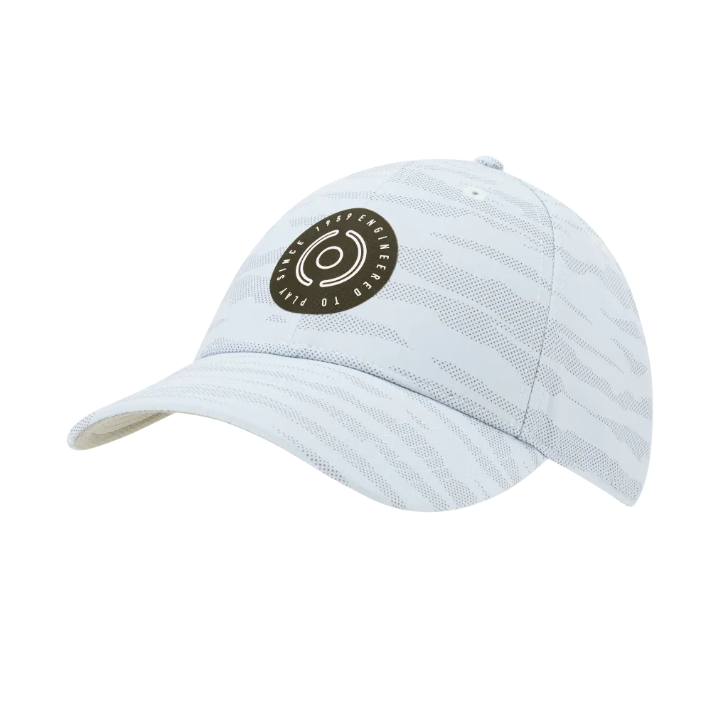 [27CAP-0-GW] Ping Mens Golf Caps | Oakes | Pearl Grey Multi