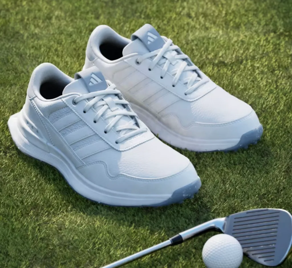 [JQ3560UK4] Adidas Womens Golf Shoes | S2G 26 LEATHER | White/white (UK4)