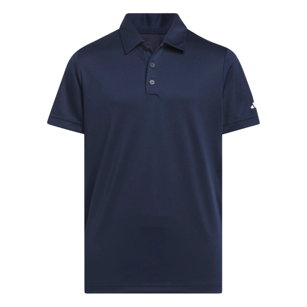 [IP9697M] Adidas Junior Golf Shirt | Performance Polo (Navy, M)