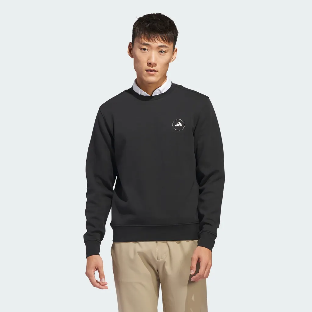 Adidas Mens Pullover | Core Crew | Black