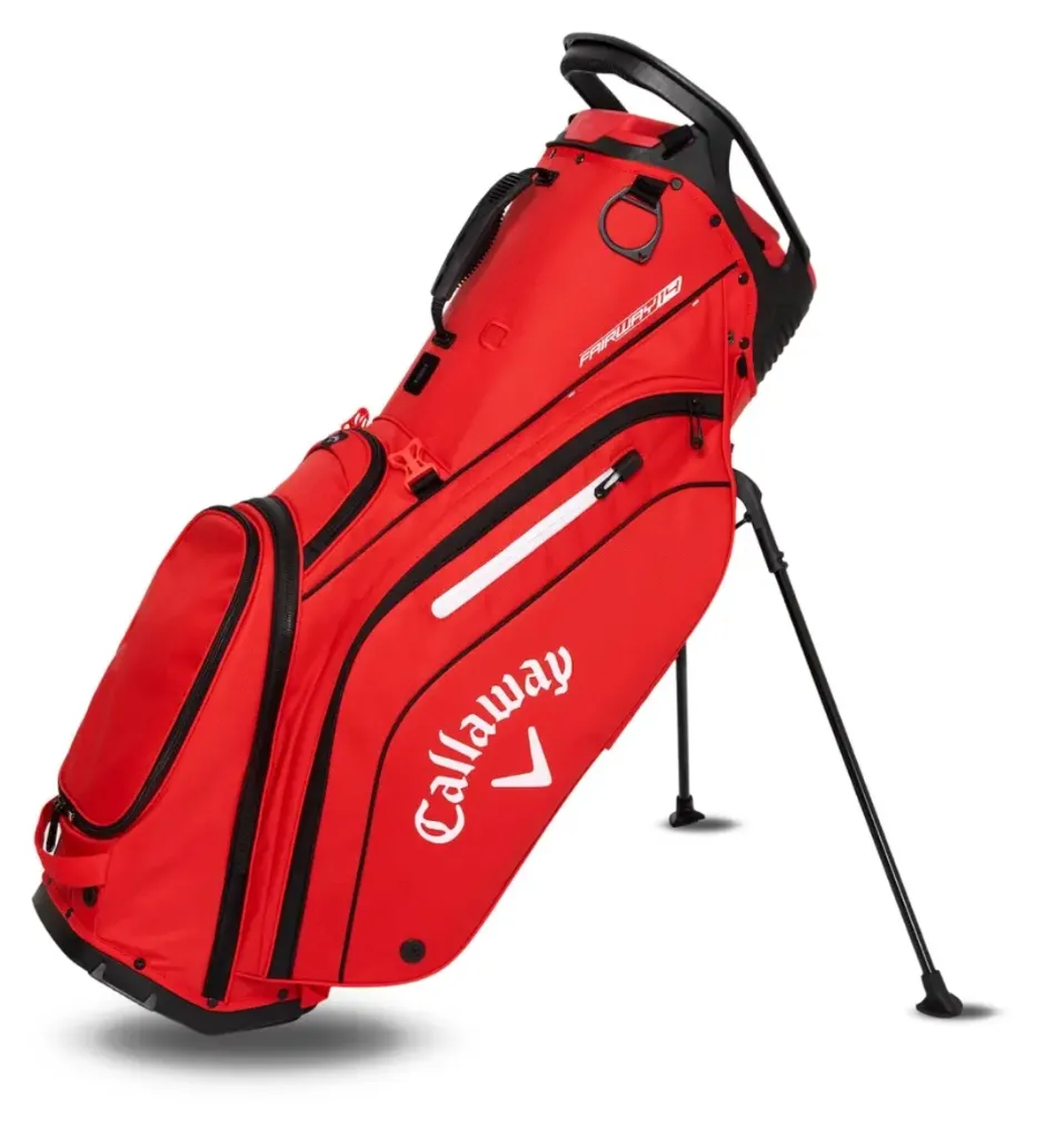 [A00568-Q0209] Callaway Golf Bag | Fairway 14 HD | Fire Red-Black-White