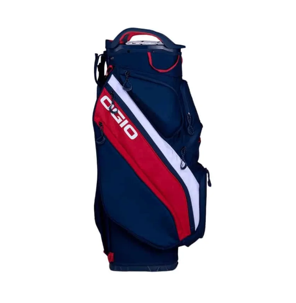 Ogio Silencer Cart Bag | Red-White-Blue