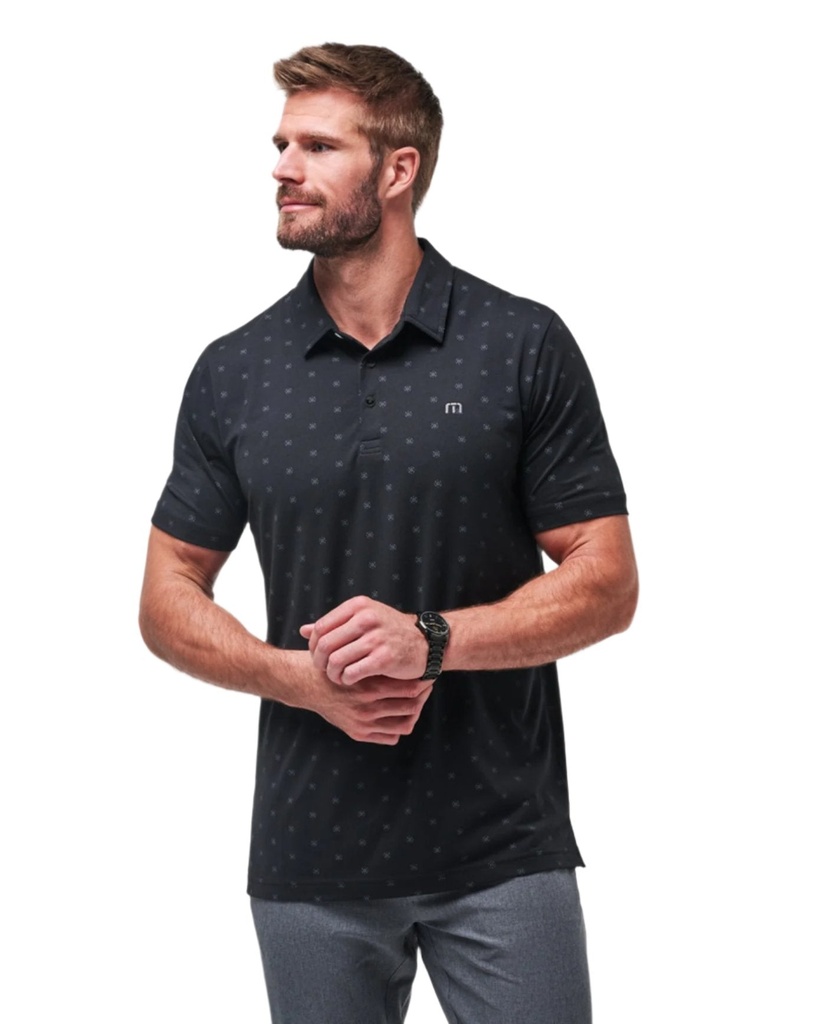 [TMBPBGSS] Travis Mathew Mens Golf Shirt | Beach Pit (S)