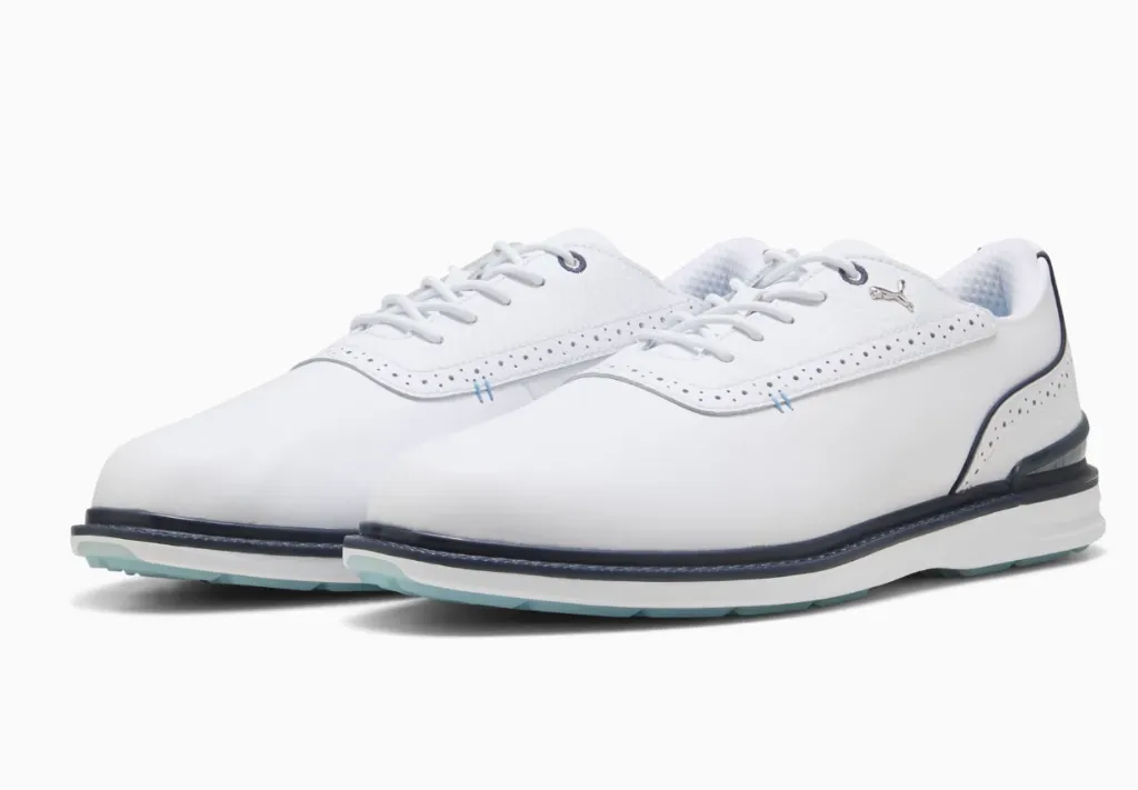 [31309302-7] Puma Golf Shoes | Avant 2.0 | White-Deep Navy (UK7)