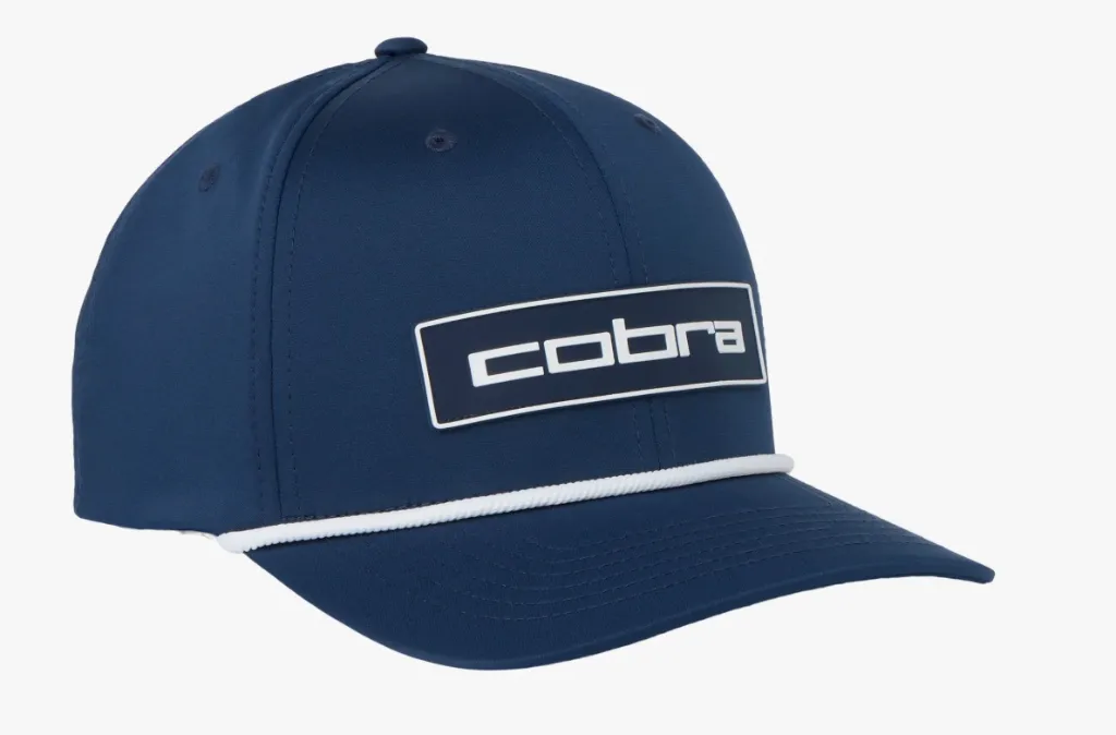 [90991302] Cobra Mens Cap | Tour Tech Rope | Deep Navy-White