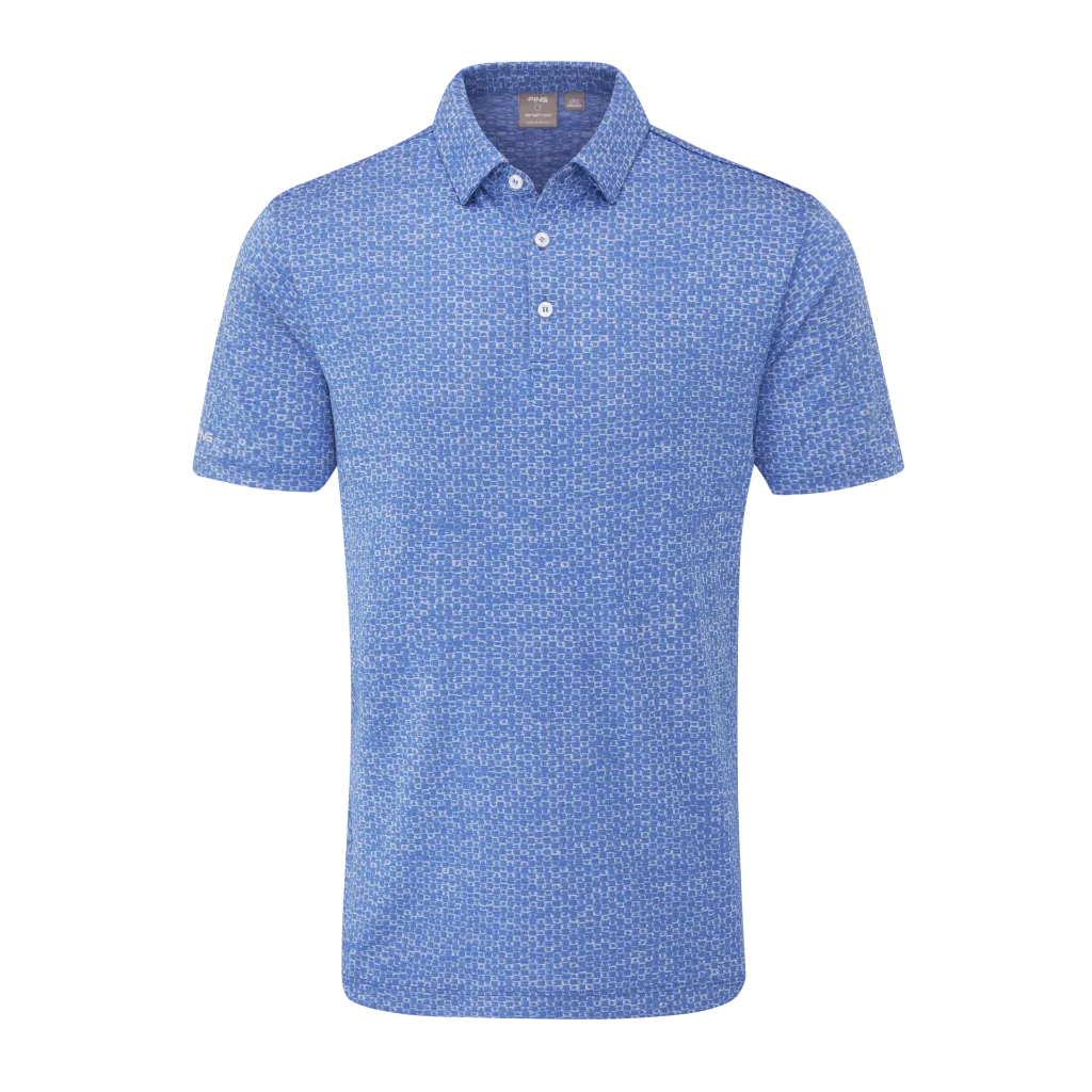 [20RAF-C-S] Ping Mens Golf Shirts | Rafe Polo| Bright Cobalt (S)