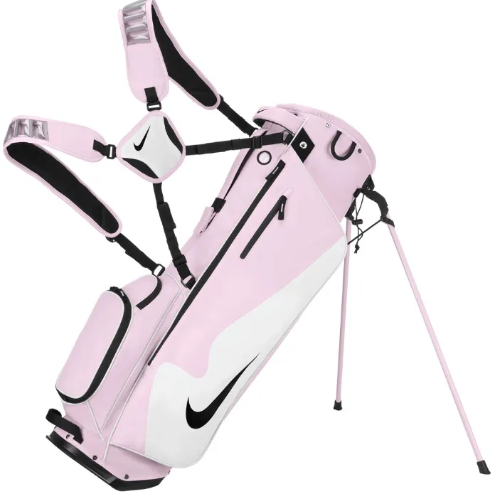 [IO1600-634] Nike Golf Bag | Jordan Air Max Lite | Pink Foam-Black-White