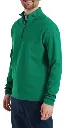 Footjoy Mens Golf Midlayer | EU Angled | Ottoman Cout | Quarter Zip | Forest Green