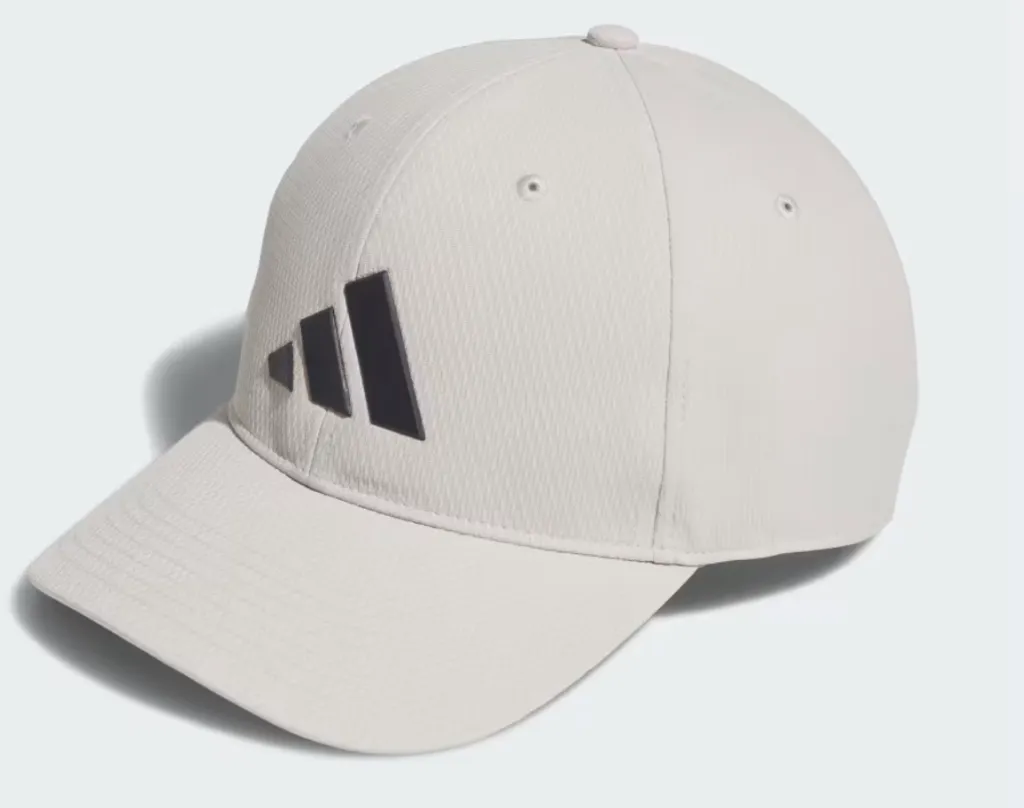 [JZ0457] Adidas Mens Golf Cap | Tour Snapback | Beige