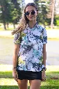 Custom Apparel Womens Funky Golf Shirt | Elephant Spirit