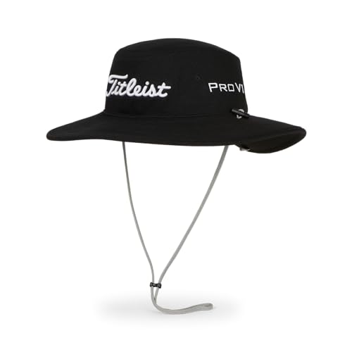 [HOS-1801] Titleist Golf Hat | Tour Aussie (White, 2025)